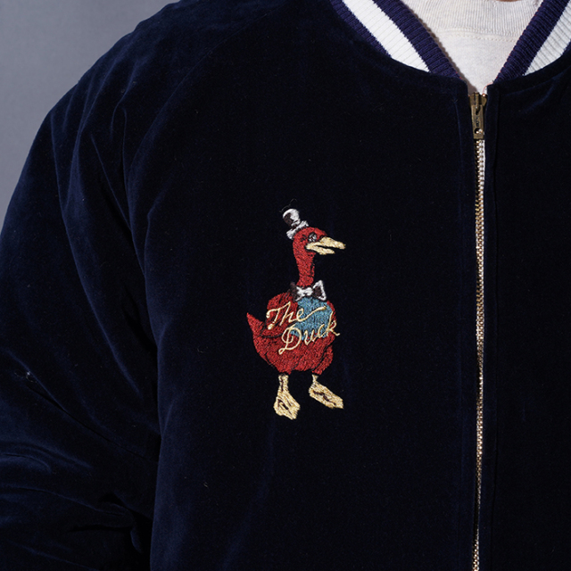 BYGH5304 /「TEXAS - SOUVENIR JACKET / NAVY×PINK」スーベニア