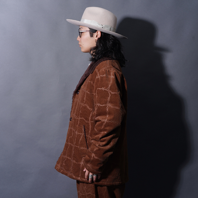 GSV5302 /「BARBED WIRE - RANCH COAT / BROWN」ランチコート