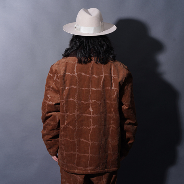 GSV5302 /「BARBED WIRE - RANCH COAT / BROWN」ランチコート