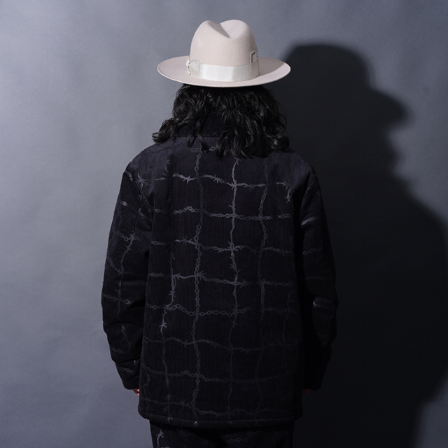 GSV5302 /「BARBED WIRE - RANCH COAT / BLACK」ランチコート