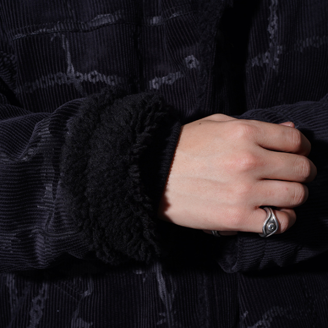 GSV5302 /「BARBED WIRE - RANCH COAT / BLACK」ランチコート