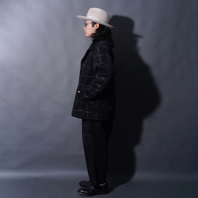 GSV5303 /「BARBED WIRE - EASY PANTS / BLACK」コーデュロイイージー