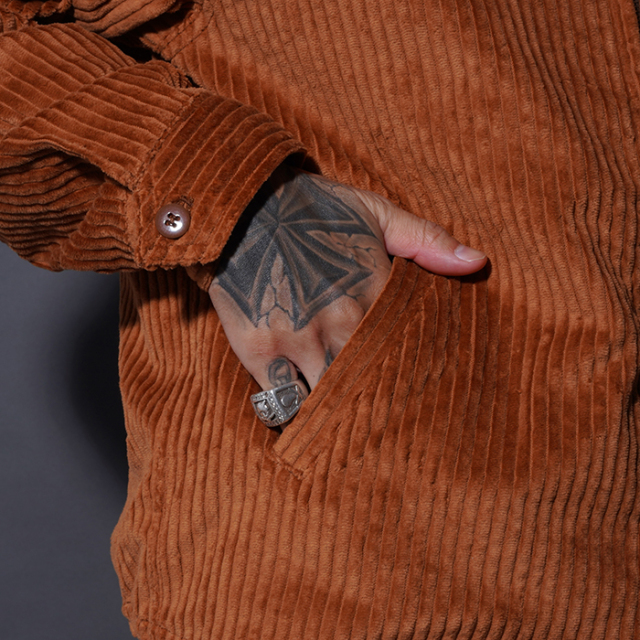 NTJ-250102 /「3.5W Corduroy Swing Top Jakcet / BROWN」コーデュロイ