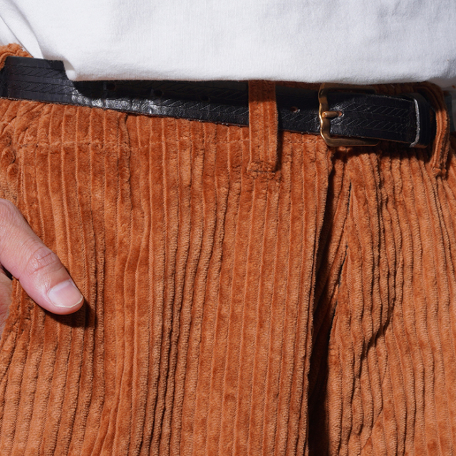 NTP-250302 /「3.5W Corduroy Trousers / BROWN」コーデュロイトラウザース
