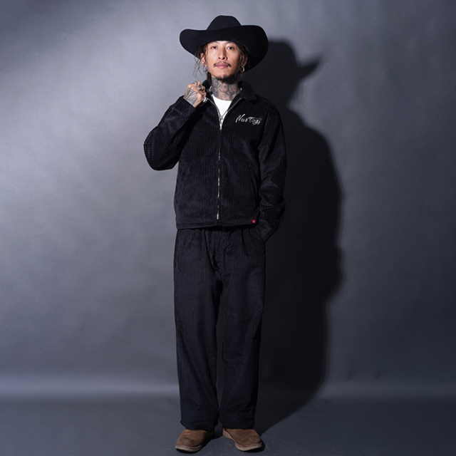 NTJ-250102 /「3.5W Corduroy Swing Top Jakcet / BLACK」コーデュロイ