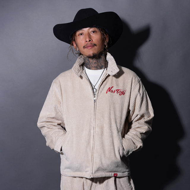 NASTOYS/ナストイズ「3.5W Corduroy Swing Top Jakcet / WHITE」コーデュロイスウィングトップジャケット