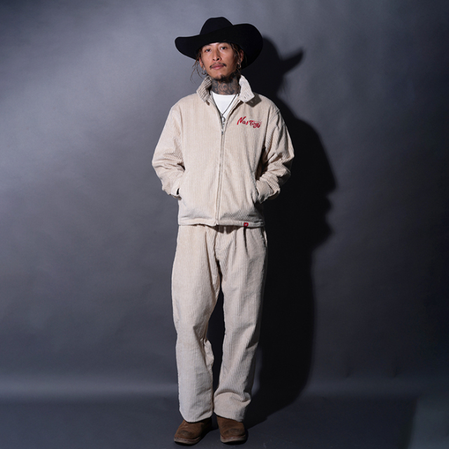 NTJ-250102 /「3.5W Corduroy Swing Top Jakcet / WHITE」コーデュロイ