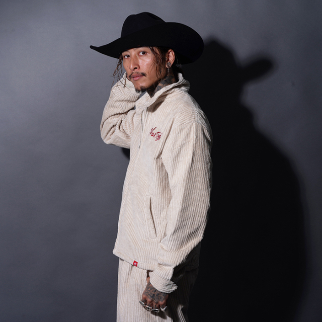 NTJ-250102 /「3.5W Corduroy Swing Top Jakcet / WHITE」コーデュロイ