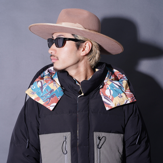 WRD5301 /「THE SPUTNIKS - DOWN JACKET / BLACK」ダウンジャケット