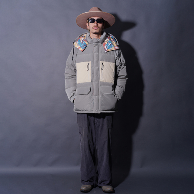 WRD5301 /「THE SPUTNIKS - DOWN JACKET / MOSS GREEN」ダウンジャケット