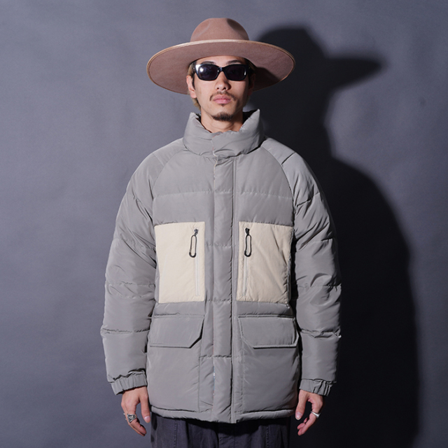 ジャケット・アウター MATSU WRD5301 /「THE SPUTNIKS - DOWN JACKET / MOSS GREEN」ダウンジャケット