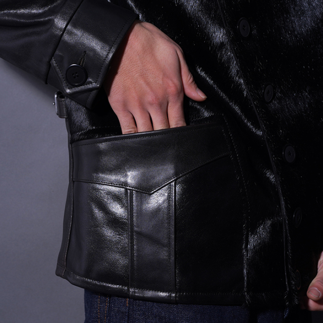 BSFJ-25401 /「1930s Howard Jacket / Silky Black」1930'sハワード