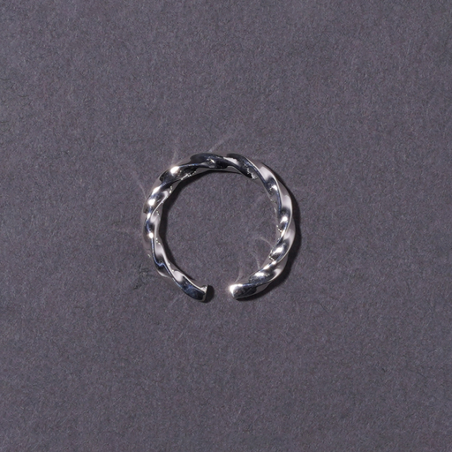NASTOYS/ナストイズ「Twist-RING SMALL」925製シルバーリング