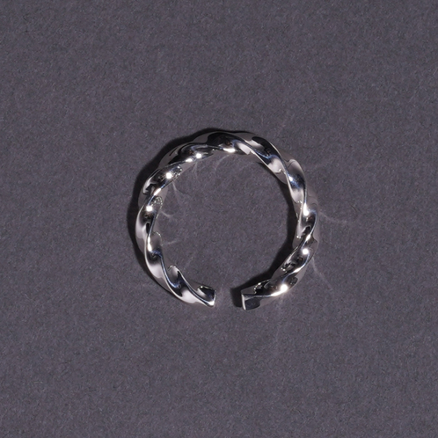NASTOYS/ナストイズ「Twist-RING LARGE」925製シルバーリング