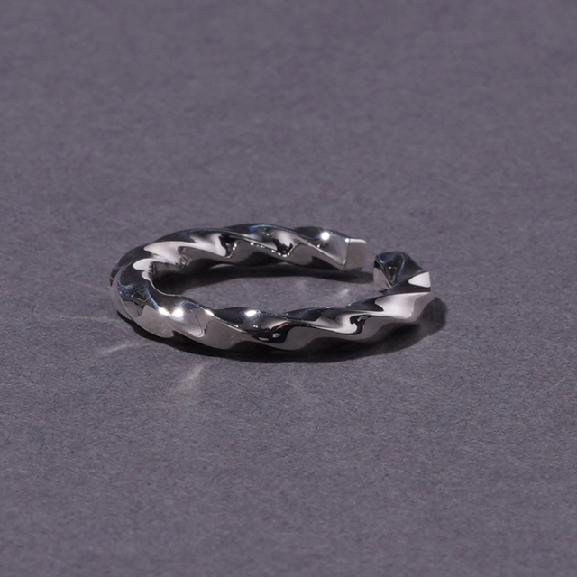 nastoys ツイストリング NASTOYS/ナストイズ「Twist-RING LARGE」925製シルバーリング