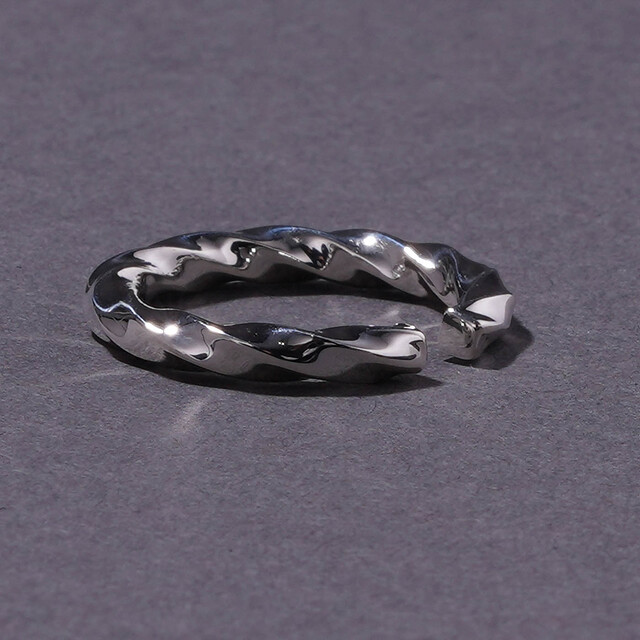 NASTOYS ナストイズ シルバーリング 15号 SV925 NASTOYS/ナストイズ「Twist-RING LARGE」925製シルバーリング