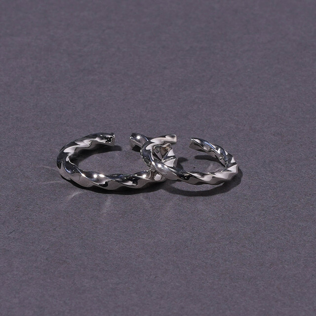 NASTOYS/ナストイズ「Twist-RING SMALL」925製シルバーリング