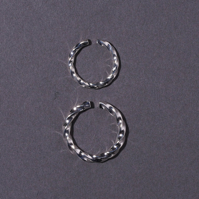 NASTOYS/ナストイズ「Twist-RING LARGE」925製シルバーリング