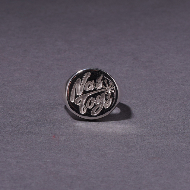 NASTOYS/ナストイズ「Circle Logo Ring」925製シルバーリング