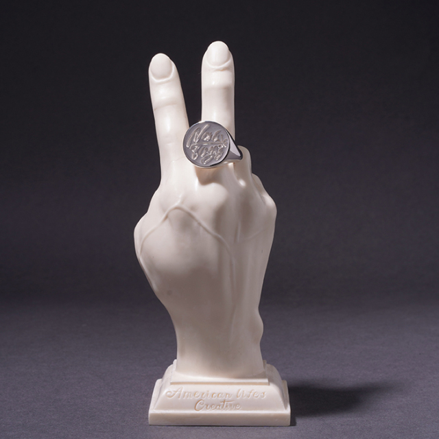 NASTOYS/ナストイズ「Circle Logo Ring」925製シルバーリング