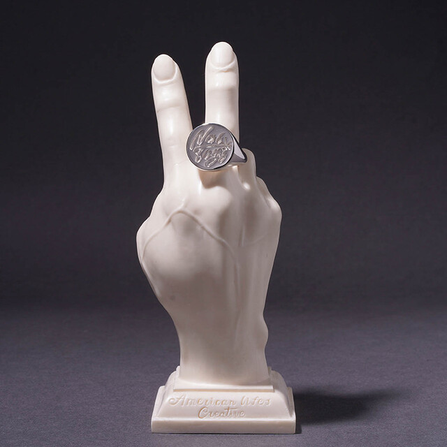 NASTOYS/ナストイズ「Circle Logo Ring」925製シルバーリング