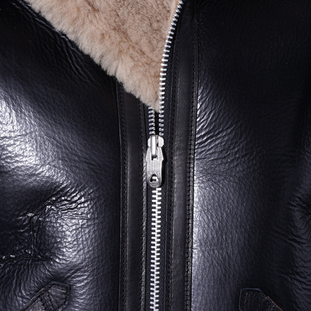 OC5301 /「THIRTEEN CROWS - MOUTON FLIGHT JACKET / BLACK」ムートン