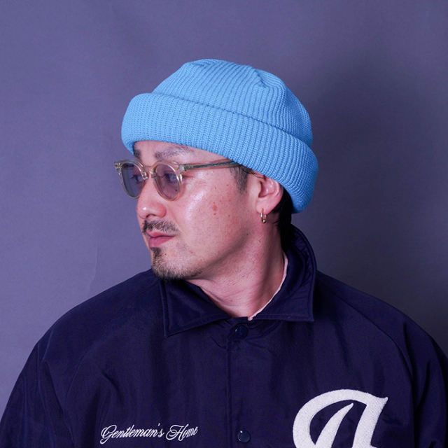 NTH-250202 /「2Roll Knit Cap / TURQUOISE」ニット帽