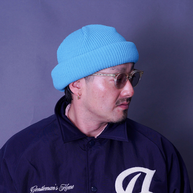 NTH-250202 /「2Roll Knit Cap / TURQUOISE」ニット帽