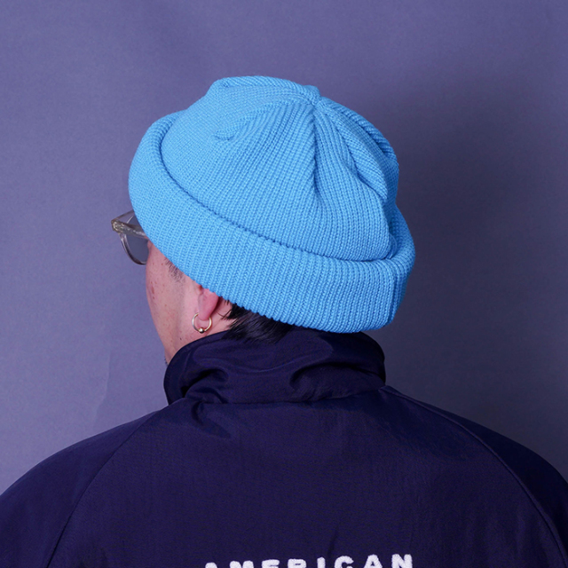 NTH-250202 /「2Roll Knit Cap / TURQUOISE」ニット帽