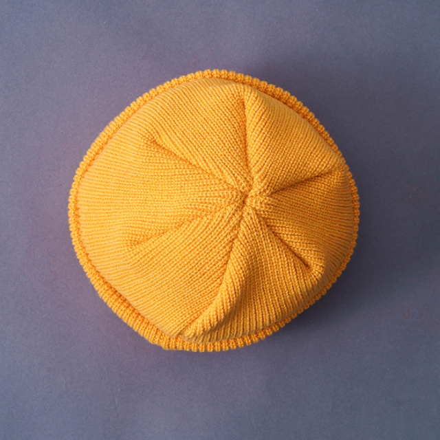 NTH-250202 /「2Roll Knit Cap / YELLOW」ニット帽