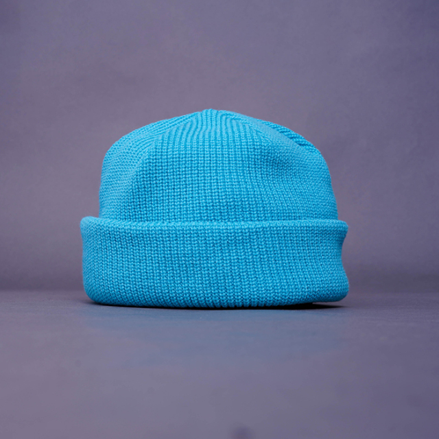NASTOYS/ナストイズ「2Roll Knit Cap / TURQUOISE」ニット帽