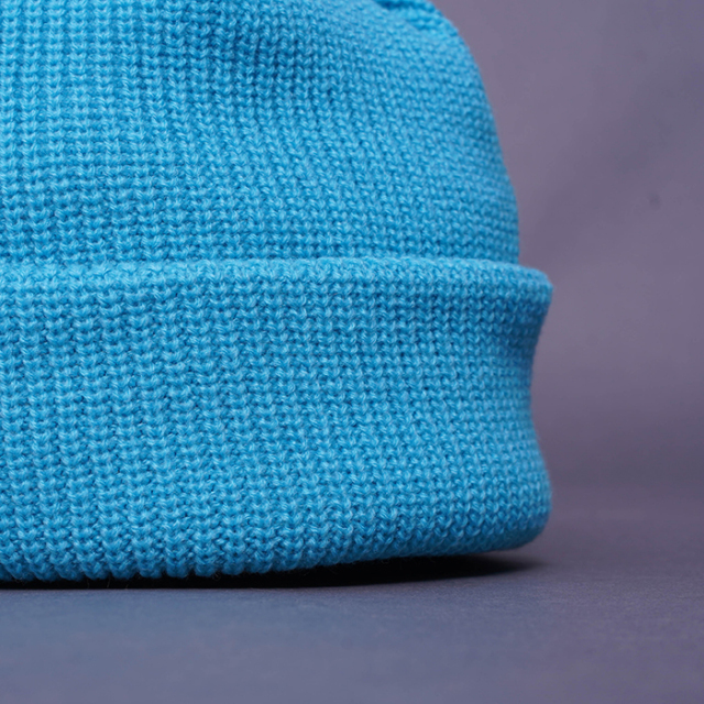 NTH-250202 /「2Roll Knit Cap / TURQUOISE」ニット帽