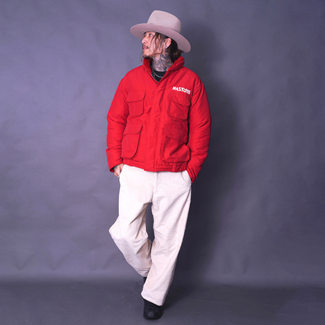 NASTOYS/ナストイズ「60/40 CLOTH Hunting Jacket / RED」60/40クロス