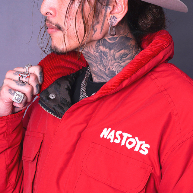 NASTOYS/ナストイズ「60/40 CLOTH Hunting Jacket / RED」60/40クロス