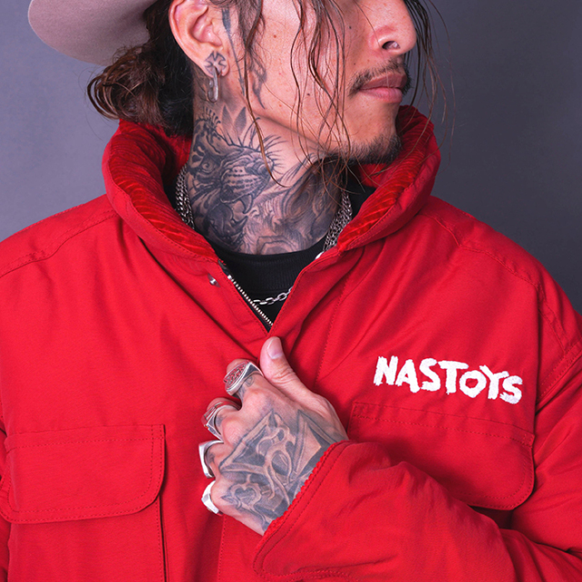 NTJ-250302 /「6/4 CLOTH Hunting Jacket / RED」6/4クロス