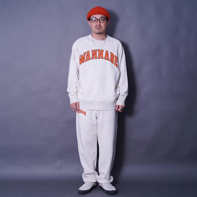 LIMITED ITEM】FRUIT OF THE LOOM × AMERICAN WANNABE「SWEAT SHIRT