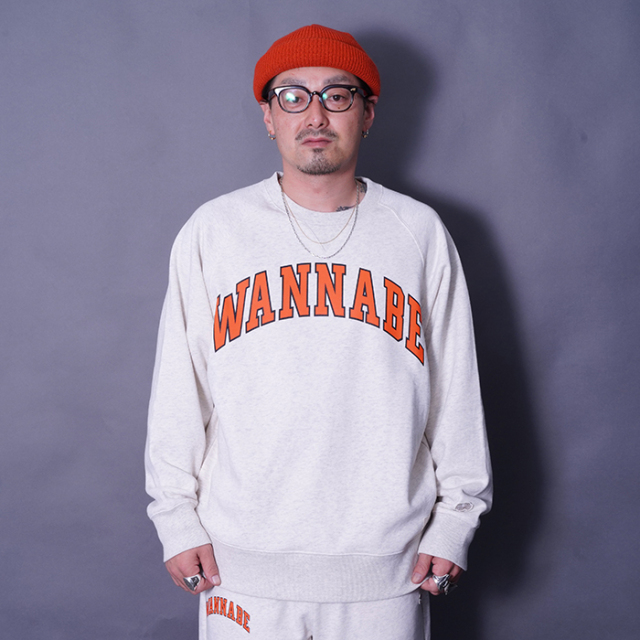 LIMITED ITEM】FRUIT OF THE LOOM × AMERICAN WANNABE「SWEAT SHIRT