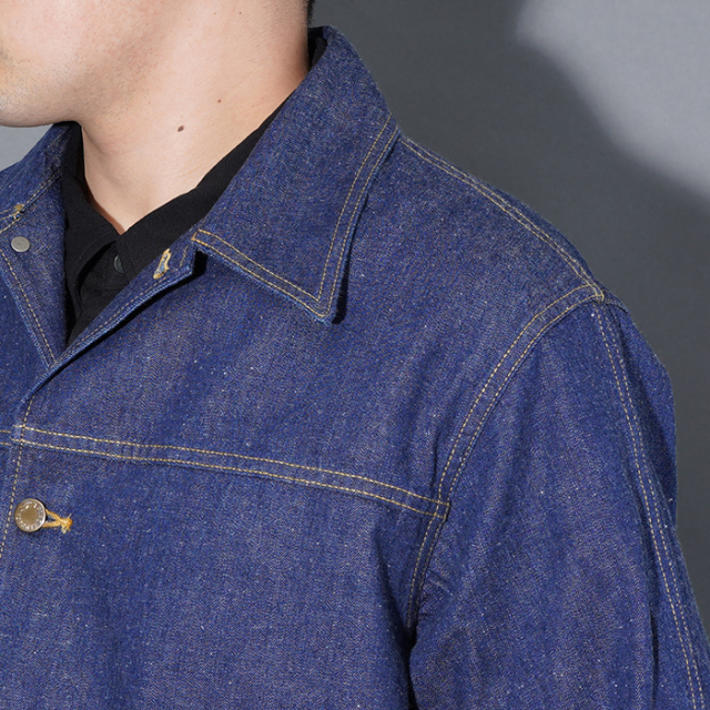 BYGH6102 /「GLADDEN - DENIM COVERALL / INDIGO」デニムカバーオール