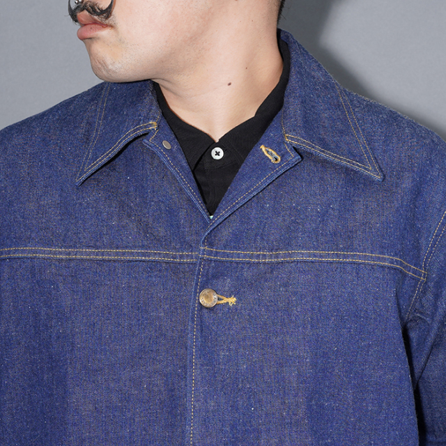 BYGH6102 /「GLADDEN - DENIM COVERALL / INDIGO」デニムカバーオール