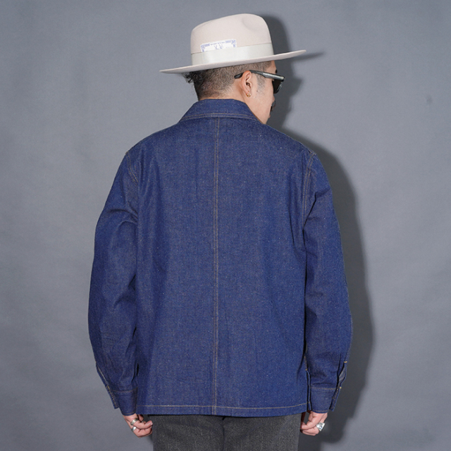 BYGH6102 /「GLADDEN - DENIM COVERALL / INDIGO」デニムカバーオール