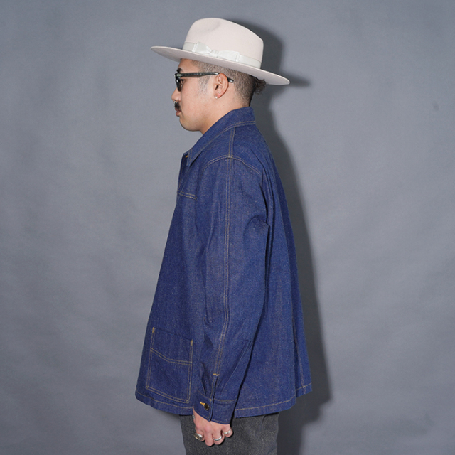 BYGH6102 /「GLADDEN - DENIM COVERALL / INDIGO」デニムカバーオール