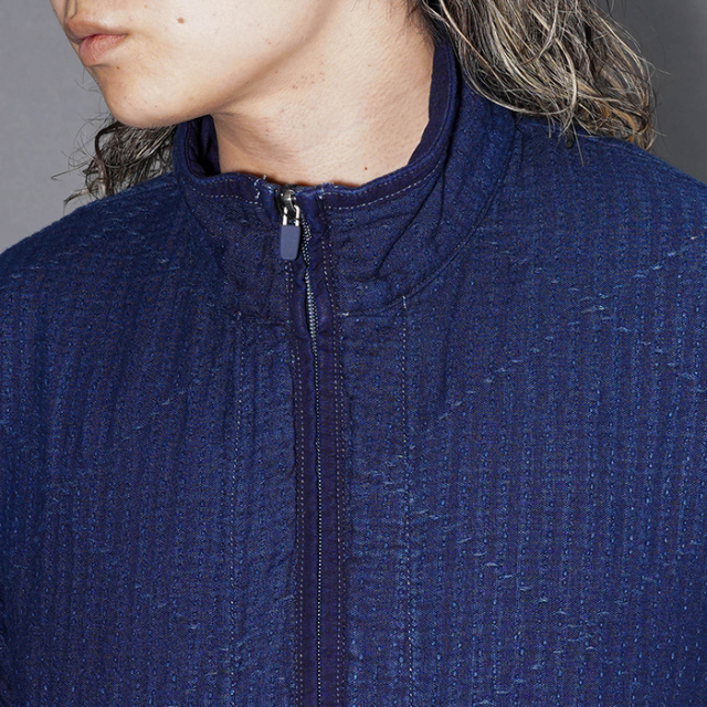 PORTER CLASSIC / ポータークラシック「SEA ISLAND SASHIKO ZIP UP