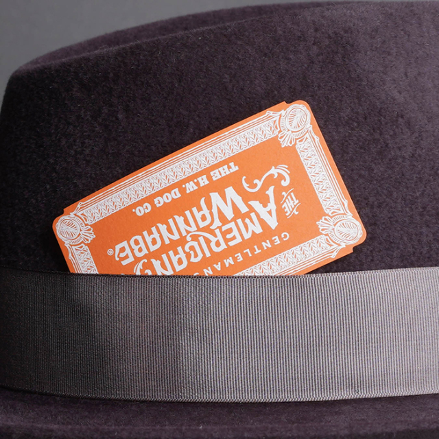 LIMITED ITEM】THE H.W.DOG&CO×AMERICAN WANNABE「RABBIT VELOUR