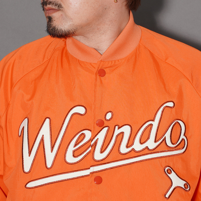 LIMITED ITEM】WEIRDO×AMERICAN WANNABE「Weirdo - STADIUM JACKET