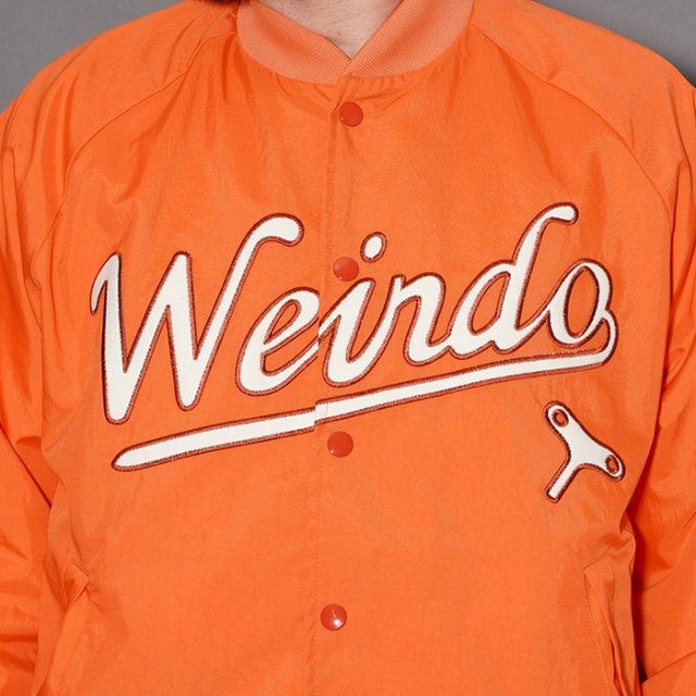 LIMITED ITEM】WEIRDO×AMERICAN WANNABE「Weirdo - STADIUM JACKET