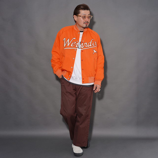 ウィアードweirdo LIMITED ITEM】WEIRDO×AMERICAN WANNABE「Weirdo - STADIUM JACKET