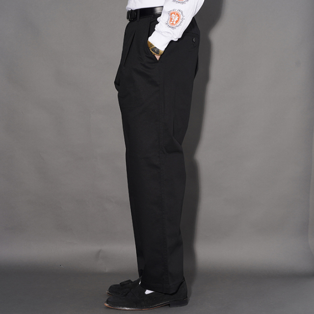 WRD6124 /WEIRDO/ウィアード「WIND UP - TACK EASY PANTS / BLACK