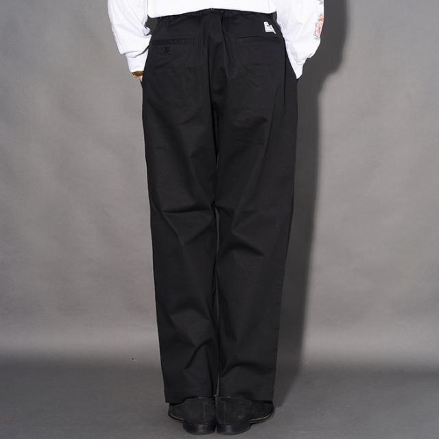 WRD6124 /WEIRDO/ウィアード「WIND UP - TACK EASY PANTS / BLACK