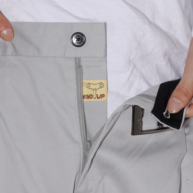 WRD6124 /WEIRDO/ウィアード「WIND UP - TACK EASY PANTS / GRAY