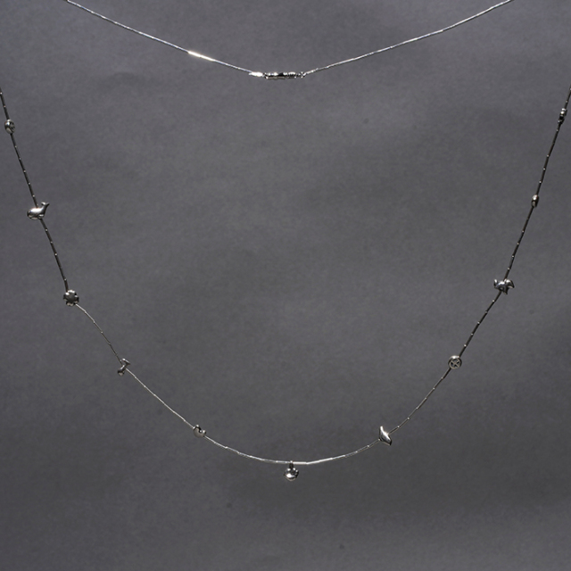 PORTER CLASSIC / ポータークラシック「FETISH NECKLACE / SILVER」フェティッシュネックレス